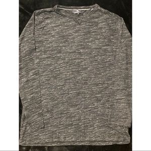 Michael Brandon Graphic V-Neck Long Sleeve